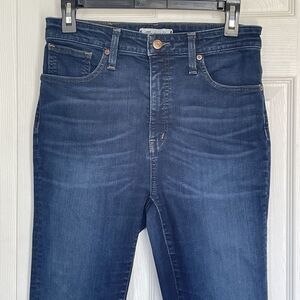 Madewell Curvy High Rise Skinny 28 Blue Dark Denim Jeans